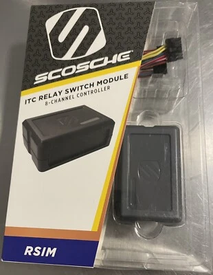 Módulo Interruptor Relé ITC Controlador 8 Canales Scosche RSIM. Foto 1 de 2