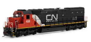 Athearn HO EMD SD45T-2 Canadian National CN #406 DC LED ATH86876 - Picture 1 of 1