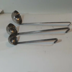 Rostfrei Inox Polar 3 pc soup ladle set Stainless steel 6oz 4oz 2oz - Picture 1 of 4