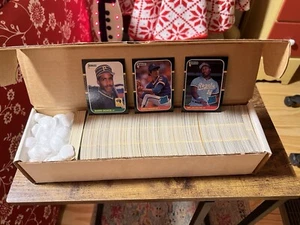 1987 Donruss complete set (660 cards) Barry Bonds, Maddux, Jackson RCs - Picture 1 of 1