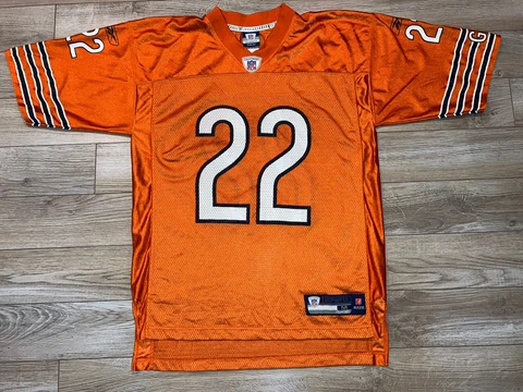 Matt Forte #22 Chicago Bears Orange Variation NFL Reebok Jersey Mens Medium M Cover