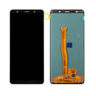 Per Samsung Galaxy A7 2018 A750F Display LCD Touch Screen Digitalizzatore Nero Test % - Immagine 1 di 4