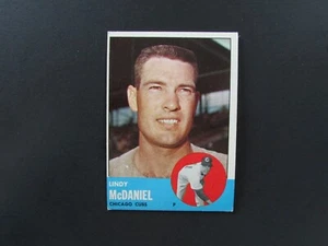 1963 Topps Baseballkarte #329 Lindy McDaniel - Bild 1 von 2