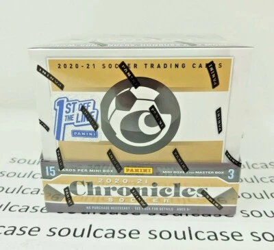 First 1st Off The Line 2020-21 Panini Chronicles Soccer Hobby Box FOTL Sealed - Image 1 of 4