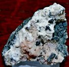 Rare Grenville Mineral! Rich Thaumasite Apophyllite, 3X 2 X3 Cm,Quebec Canada #2