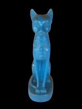 UNIQUE ANTIQUE ANCIENT EGYPTIAN Goddess Cat Bastet Winged Scarab Eye of Horus