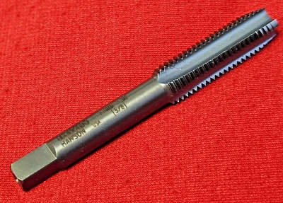 M11 X 1.5 Plug Hand Tap Irwin Hanson 1741 ZR 11MM RH Carbon Steel 4Flute Metric