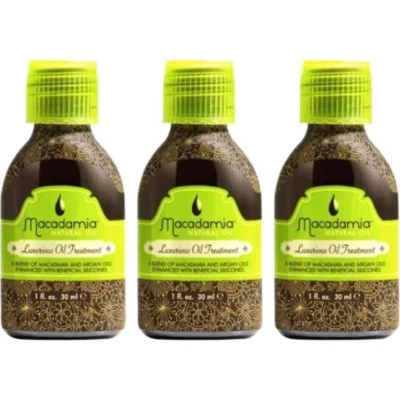 3x Macadamia Luxurious Oil Treatment 30ml GENUINE - DISCONTINUED LIMITED STOCK! - Image 1 of 4