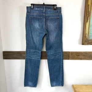 DKNY Bleeker Straight JEANS 11 Medium wash Boyfriend - Picture 1 of 7