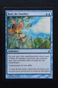 Magic The Gathering MTG FAMILIAR'S RUSE FRENCH Lorwyn LP Lightly Played - Picture 1 of 2