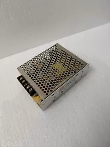 MEAN WELL SWITCHING POWER SUPPLY NES-50-24 INPUT 100-240VAC 1.3A OUTPUT+24V 2.2A - Picture 1 of 5
