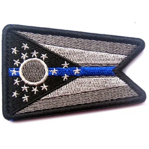 PARCHE DE BUCLE DE GANCHO TÁCTICO INSIGNIA DEL EJÉRCITO DE ESTADOS EE. UU. BANDERA OH ESTADO BANDERA DE EE. UU. #3 - Imagen 1 de 1