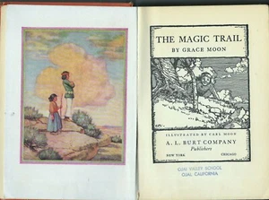 The Magic Trail - Grace Moon - Southwest American Indian story - HC 1929 - Picture 1 of 3