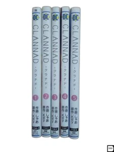 Clannad Manga Comic Complete Set 1-5 Shaa Key Japanese - Picture 1 of 1