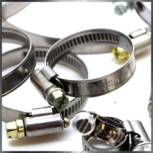 Stainless Steel Hose Clamps High Quality Pipe Tube Clips Wide Range All Sizes - Picture 1 of 1