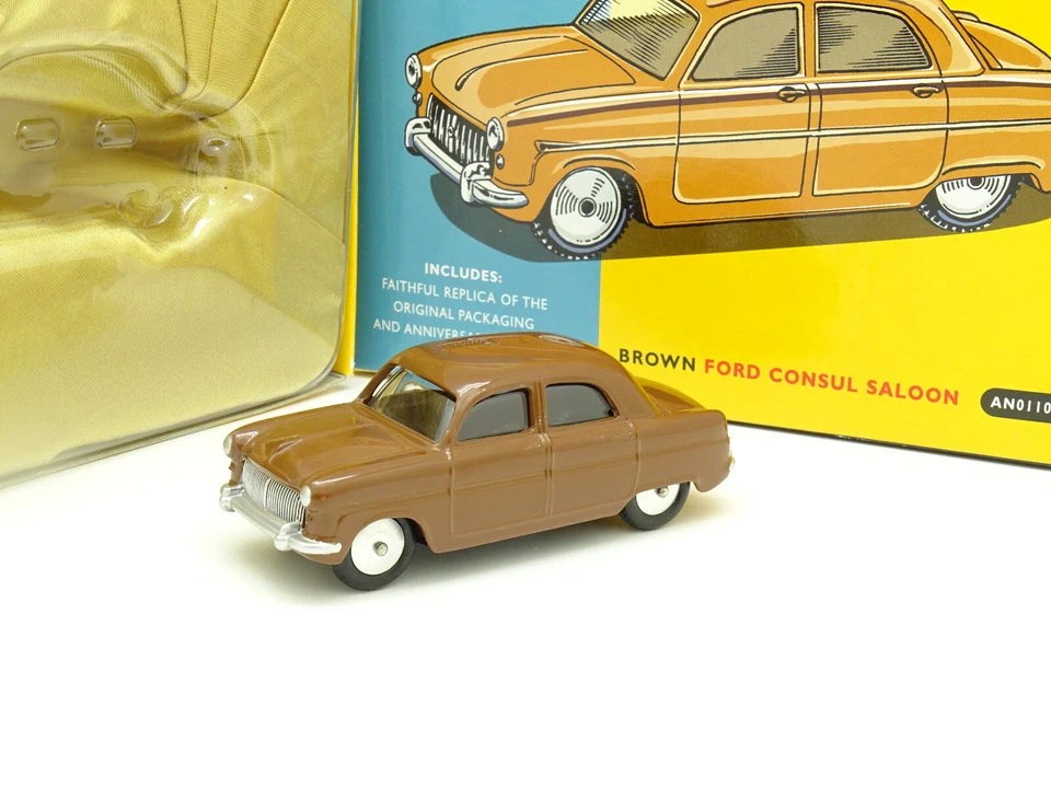 Corgi Spielzeug 1/43 - Ford Consul Salon Brown - Reissue - Bild 1 von 1