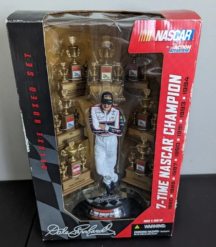 Dale Earnhardt 7 Time Nascar Champion Statue By Action McFarland Cover