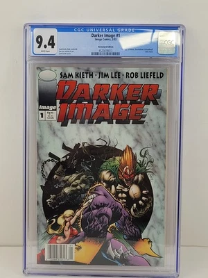 Darker Image #1 CGC 9.4 WP Newsstand 1st App. Bloodwoulf, Maxx, & Deathblow 1993 - Image 1 of 4