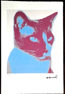 Andy Warhol -  57x38  - Limitierte Auflage Nr. 97/100 - Bild 1 von 4