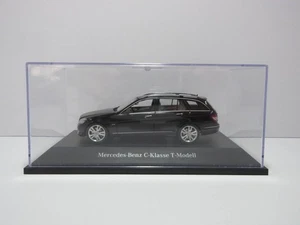1:43 Mercedes-Benz C-Klasse T-Modell Wagon Avantgarde S204 Obsidianschwarz Diecast - Bild 1 von 5