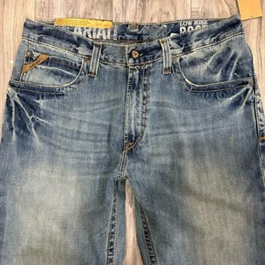 Ariat M4 Jeans Men’s 34x32 Low-Rise Fashion Bootcut Stretch Cowboy Western Faded - Picture 1 of 15