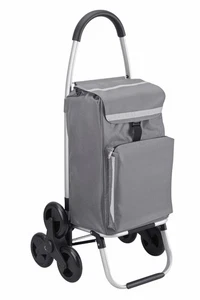 Meister Einkaufstrolley 3x3 Treppensteiger Klappbarer Einkaufsroller - Bild 1 von 14