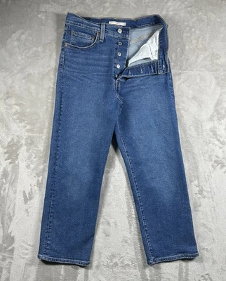 Levi’s Ribcage Straight Ankle Jeans Women’s 30 (Actual 29x26) High Rise Stretch - Image 1 of 4