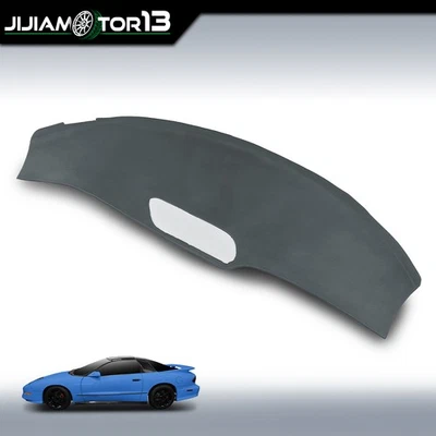 Cubierta de tablero de instrumentos gris oscuro apta para Pontiac Firebird 1993 1994 1995 1996 Foto 1 de 4
