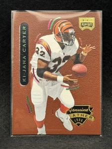 1996 Playoff Contenders #87 Ki-Jana Carter - Echtleder - Bild 1 von 2