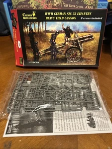 CAESAR MINIATURAS SEGUNDA GUERRA MUNDIAL ALEMÁN SIG 33 INFANTERÍA CAMPO CAÑÓN Y TRIPULACIÓN MODELO KIT-NUEVO EN CAJA - Imagen 1 de 1
