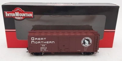 InterMountain 46054-05 HO Great Northern Plywood Panel Boxcar #10873 LN/Box - Image 1 of 4