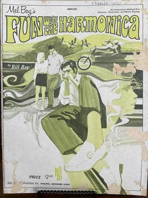 Mel Bay's Fun with the Harmonica - 1976 Staplebound Foto 1 de 4