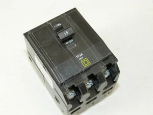 Square D QO315 3p 15a 240v Circuit Breaker NEW 1-yr Warranty - Picture 1 of 1