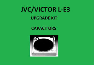 Turntable JVC/VICTOR L-E3 Repair KIT - all capacitors