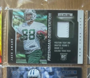 2014 Panini Rookies and Stars Freshman Orientation Prime Mats Jace Amaro FO-JA - Bild 1 von 2