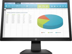 HP P204 49,5 cm (19.5" 1600 x 900 Pixels HD+ LED Zwart 5RD65AA#ABB - Afbeelding 1 van 3
