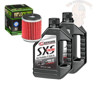Oil And Filter Change Kit For 2004 Yamaha YFZ450 Maxima SXS 10W-40 - Picture 1 of 1