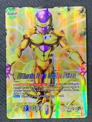 Dragon Ball Super Card  Ultimate Form Golden Frieza BT1-083 R Foil - Image 1 of 2