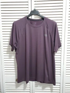 NWT The North Face Mens BTN FlashDry Performance Running Shirt XXL Knight Purple - Picture 1 of 9