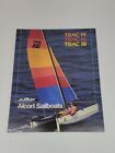 Vintage 1980s AMF Alcort  Trac 14 16 18 Catamaran Sailboat Brochure 