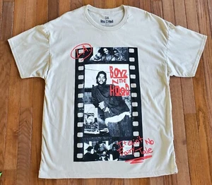 NWOT Boyz N The Hood Brown Graphic Ice Cube Short Sleeve T-Shirt Men's Size 3X - Picture 1 of 7