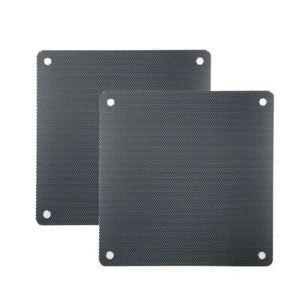 120mm Dust Filter Computer Fan Filter Coolers PVC Black Dustproof Case Cover - Afbeelding 1 van 8