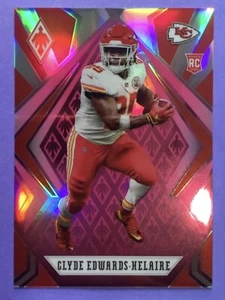 2020 Panini Pink Phoenix Clyde Edwards-Helaire /199 #121 Rookie RC Chiefs - Picture 1 of 2