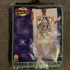 Rubie's Queen of Hearts Playing Card Halloween Costume Tunic Funny Deck