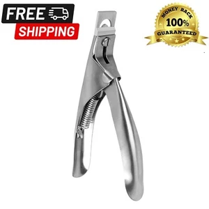 Acryl Falsche Nagelspitze Schneider Haarschneidemaschine Nagel poliert Feder Maniküre Spitze Cutter - Bild 1 von 9