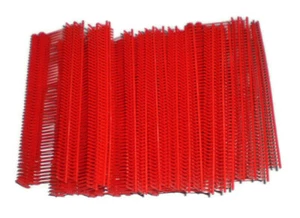 1000 Red 2" Clothing Garment Price Label Tagging Tagger Gun Barbs Fasterners - Picture 1 of 1