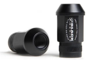 Skunk2 12 x 1.5 Forged Lug Nut Set (Black Series) (16 Pcs.) - Picture 1 of 10