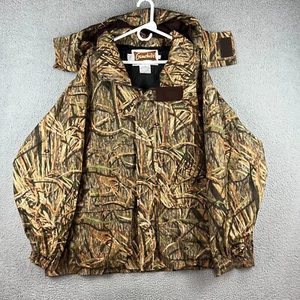 Mossy Oak Shadowgrass Gamehide StormHide Jacket Mens 4XL Lined Removable Hood - Picture 1 of 17
