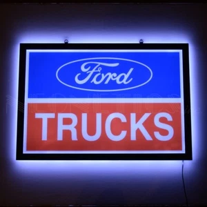 Slim Led - Ford Trucks Slim Led Sign by Neonetics 7LEDFT - Picture 1 of 1