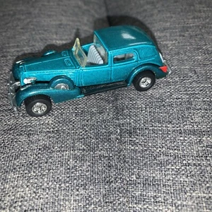 Hot Wheels Real Riders '35 Classic Caddy 1981/1996 Aqua - Made In Malaysia - Picture 1 of 8